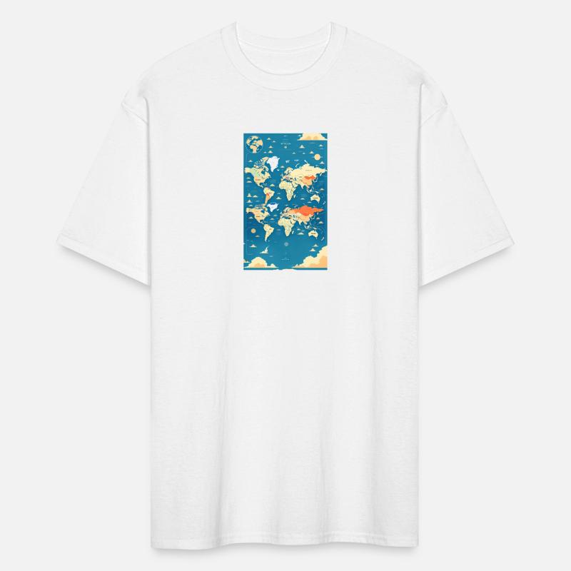 World Map Traveller Design