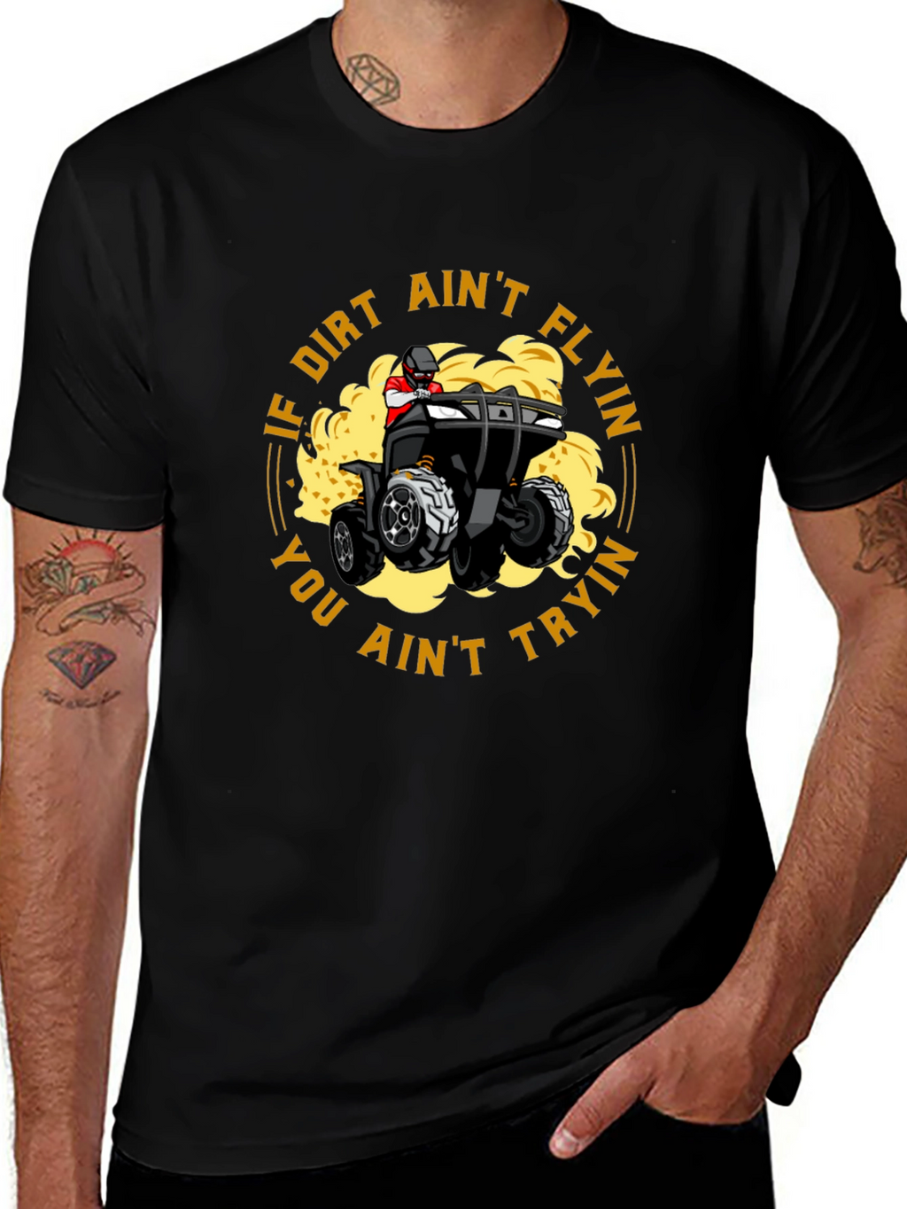 Dirt Bike Graphic T-Shirt: Ride or Die