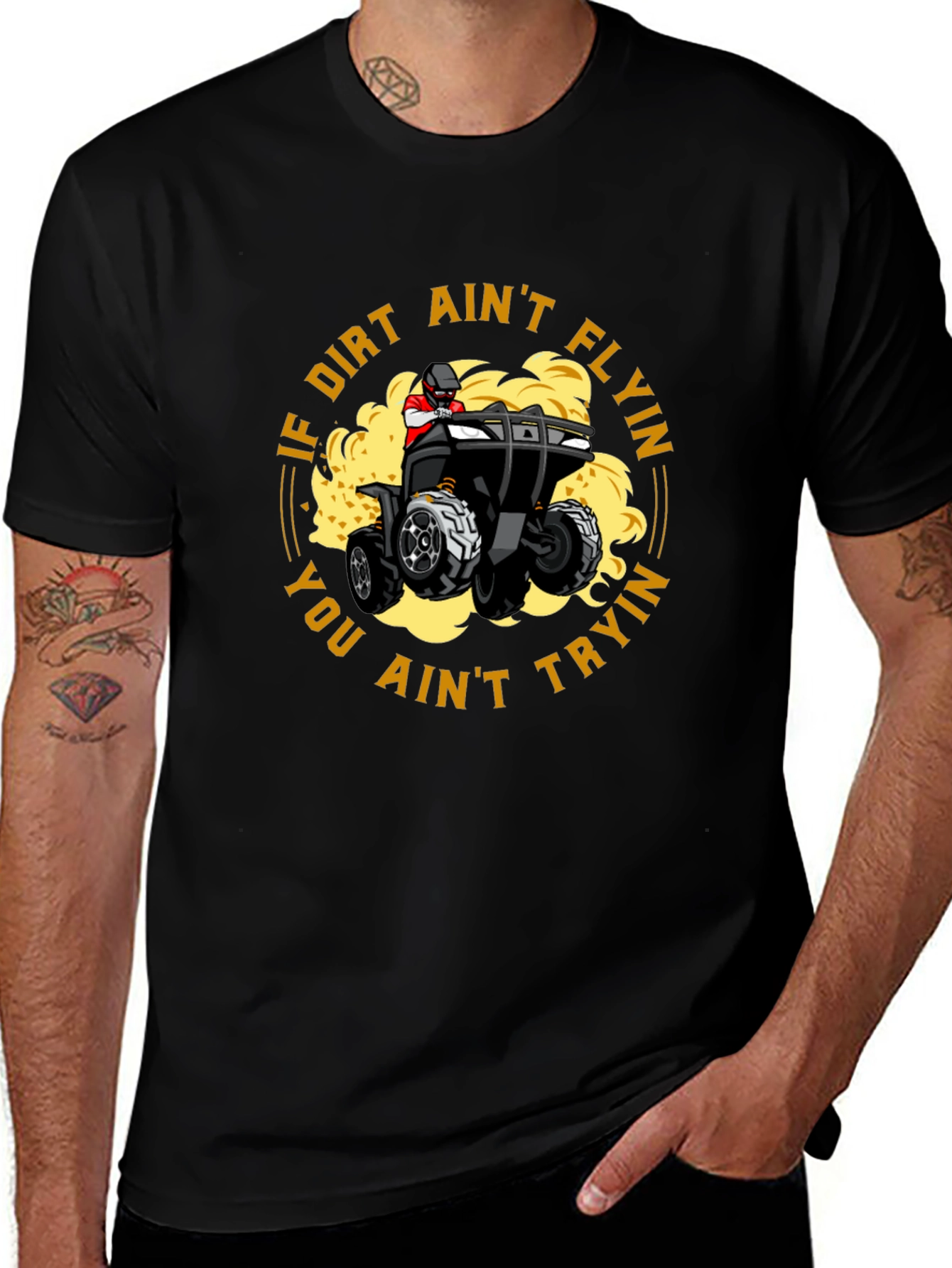 Dirt Bike Graphic T-Shirt: Ride or Die