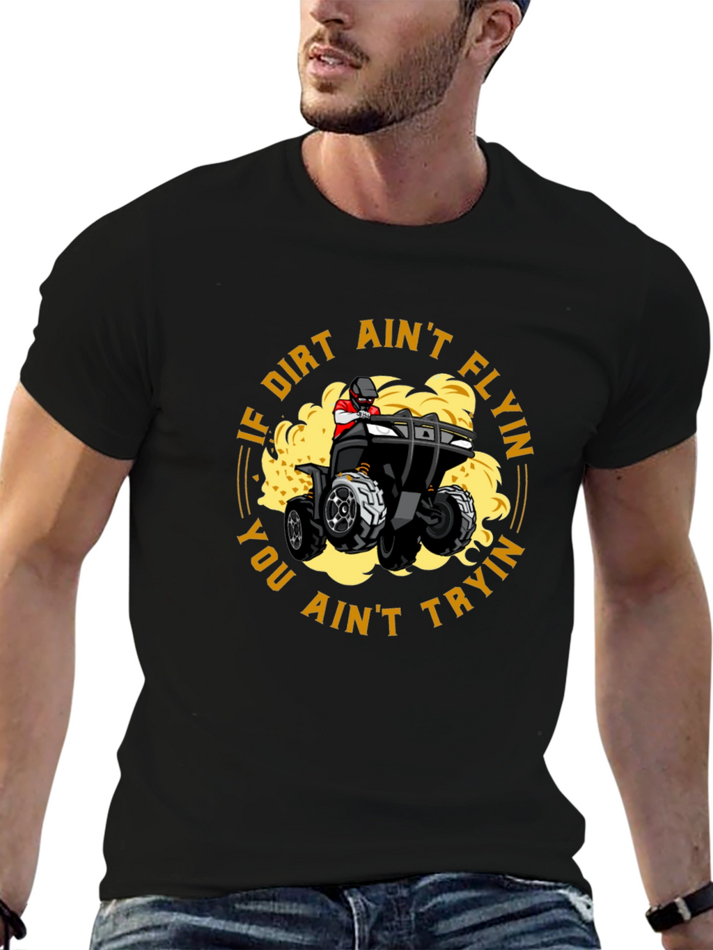 Dirt Bike Graphic T-Shirt: Ride or Die