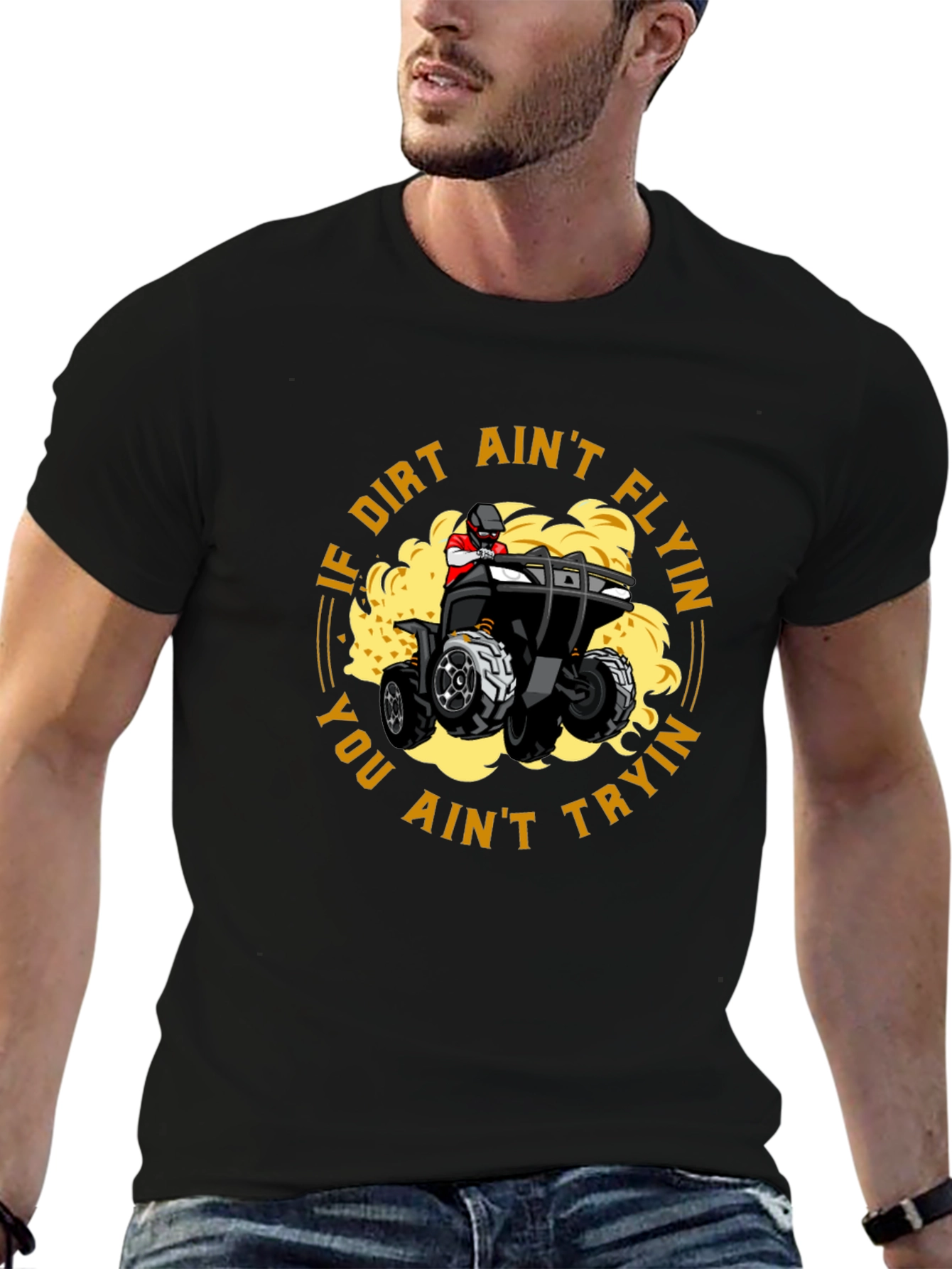 Dirt Bike Graphic T-Shirt: Ride or Die