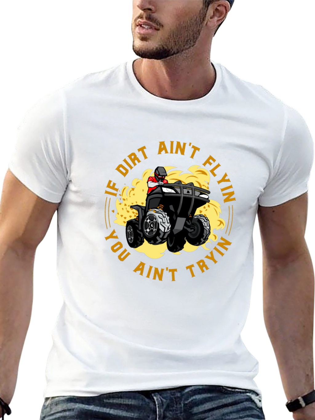 Dirt Bike Graphic T-Shirt: Ride or Die