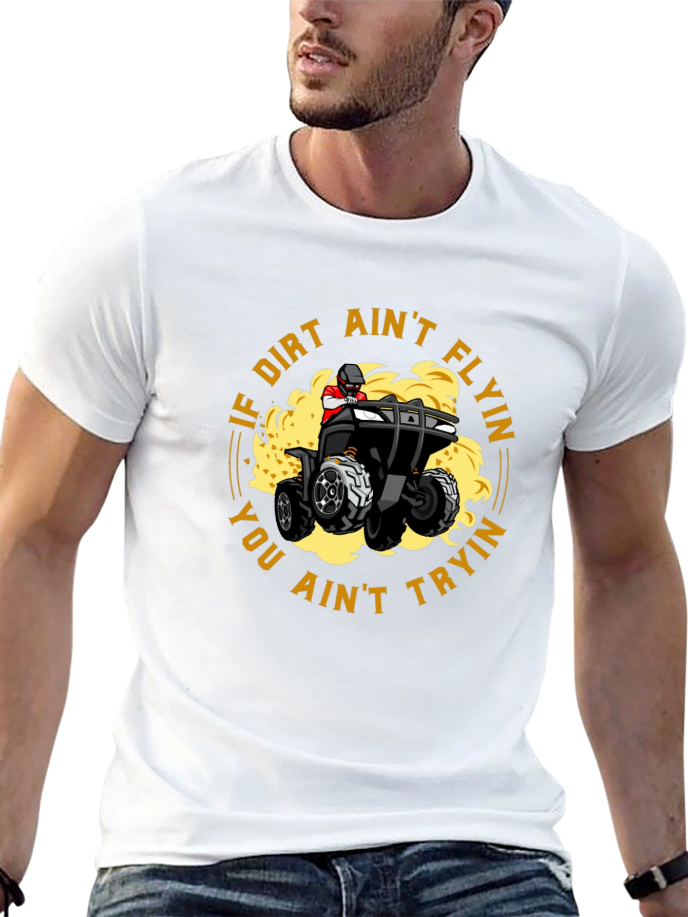Dirt Bike Graphic T-Shirt: Ride or Die