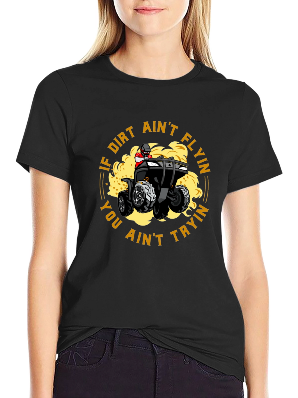 Dirt Bike Graphic T-Shirt: Ride or Die
