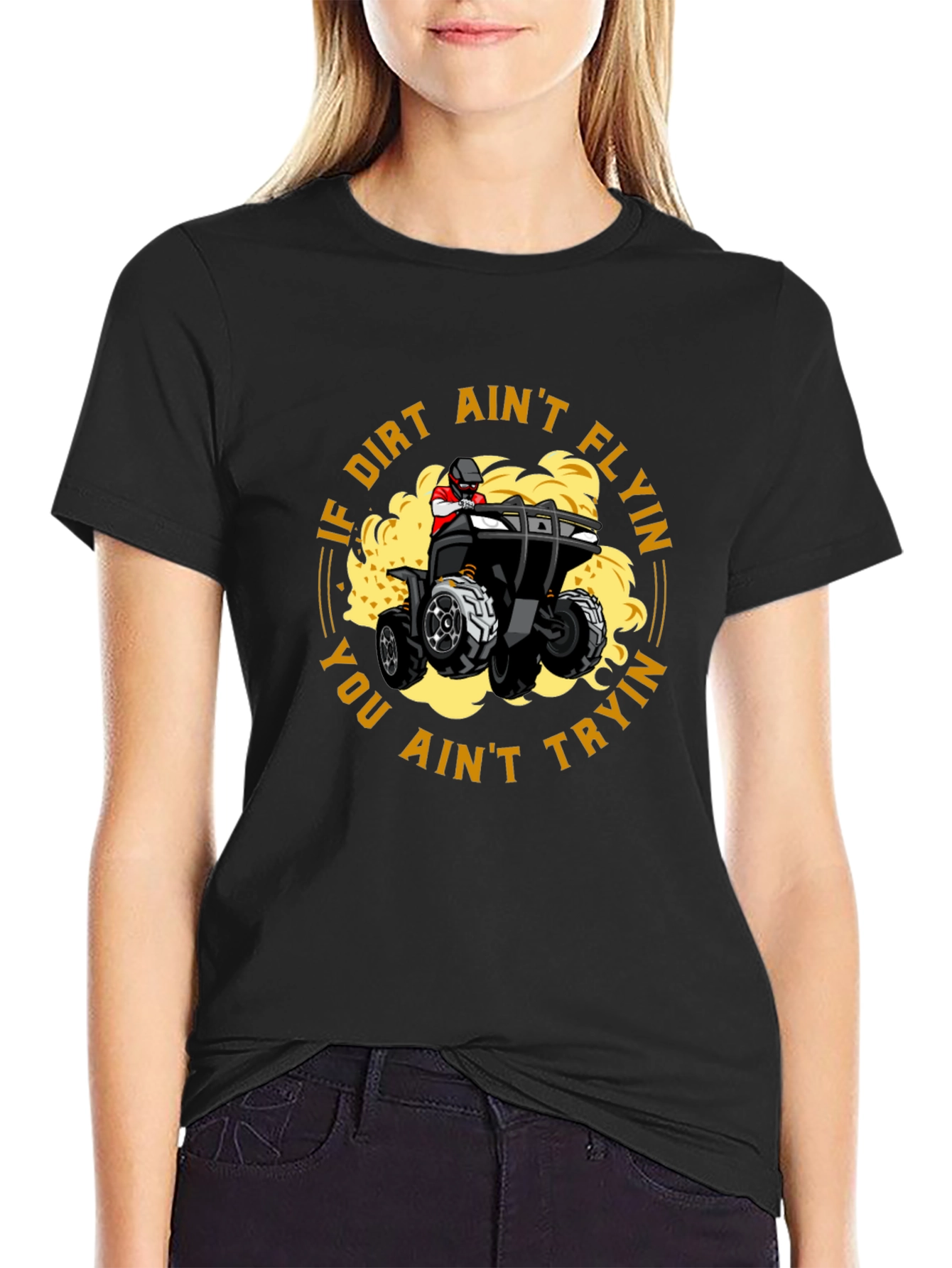 Dirt Bike Graphic T-Shirt: Ride or Die