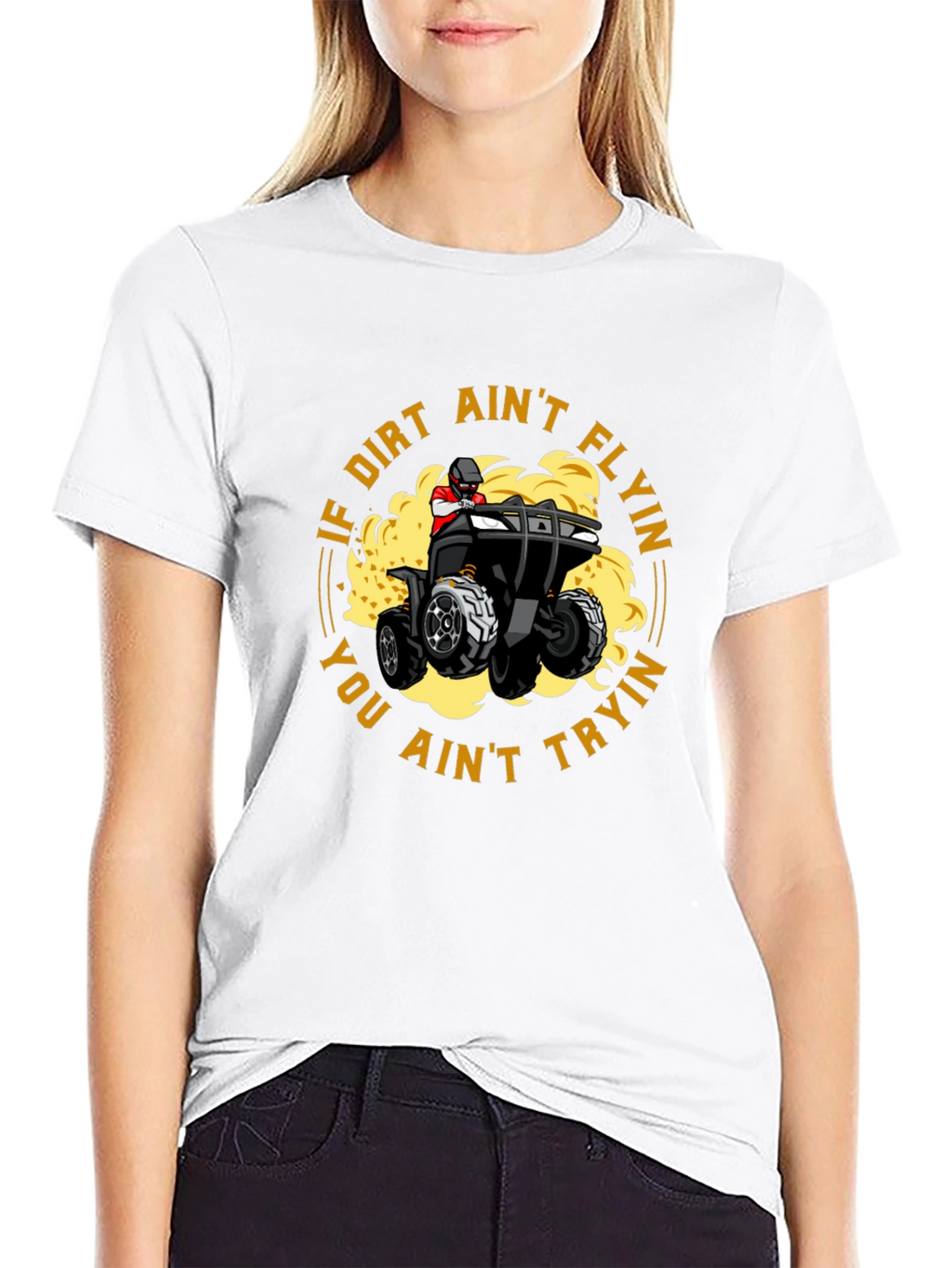 Dirt Bike Graphic T-Shirt: Ride or Die