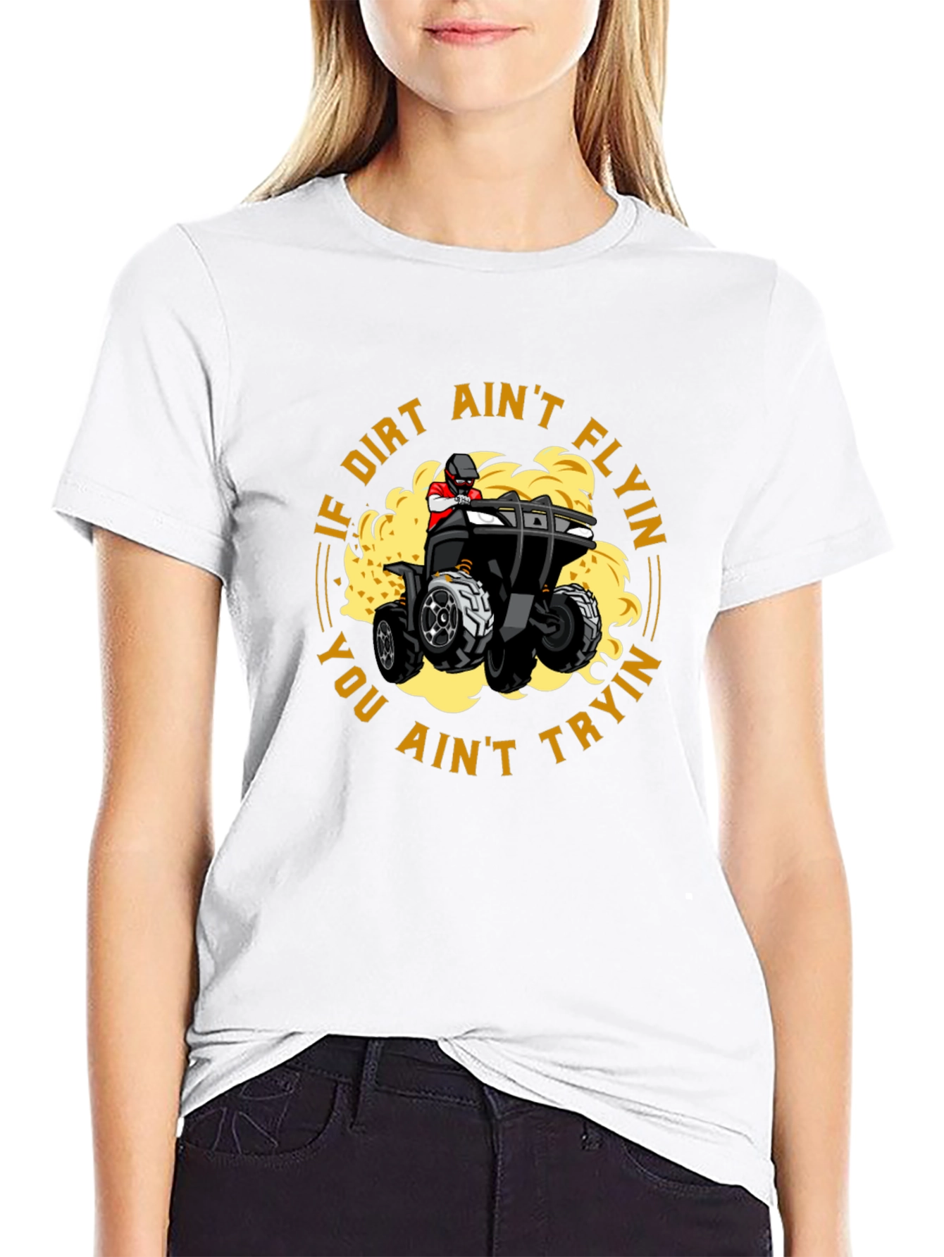 Dirt Bike Graphic T-Shirt: Ride or Die