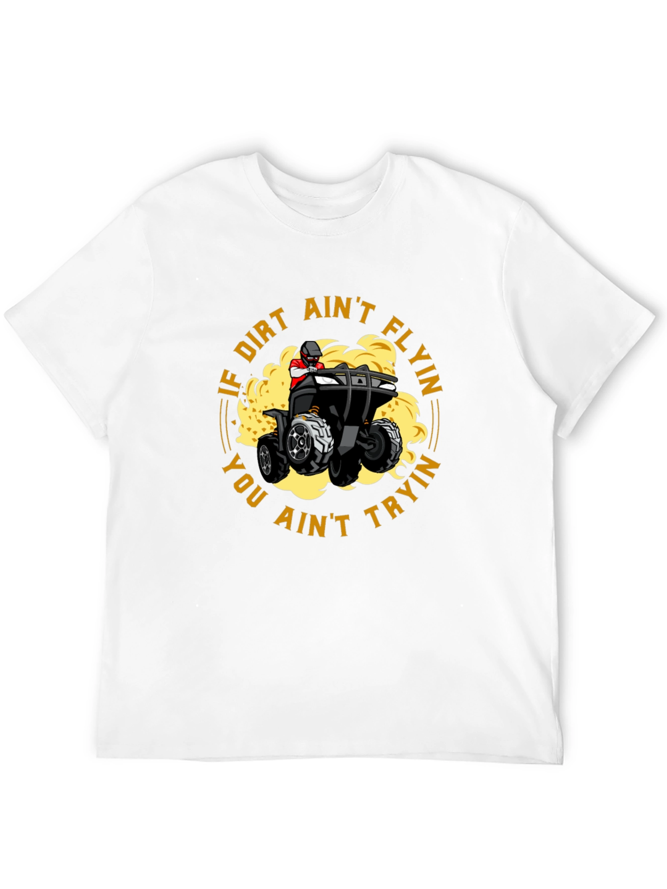 Dirt Bike Graphic T-Shirt: Ride or Die