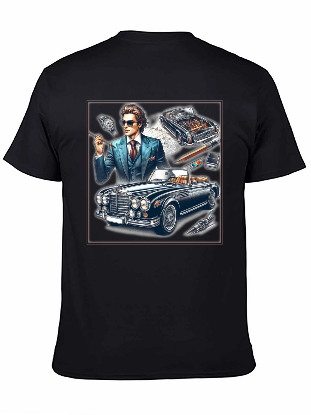 Classic Car Enthusiast T-Shirt