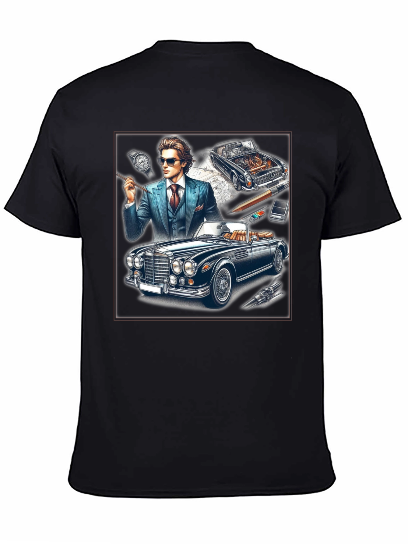 Classic Car Enthusiast T-Shirt