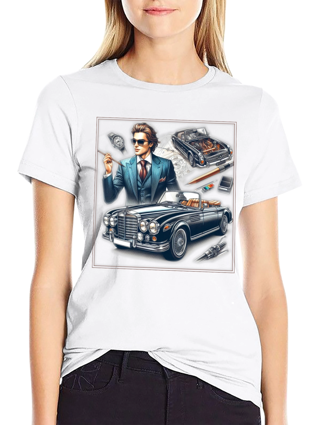 Classic Car Enthusiast T-Shirt