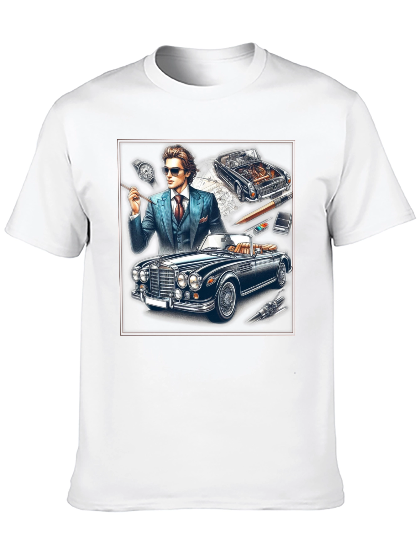 Classic Car Enthusiast T-Shirt