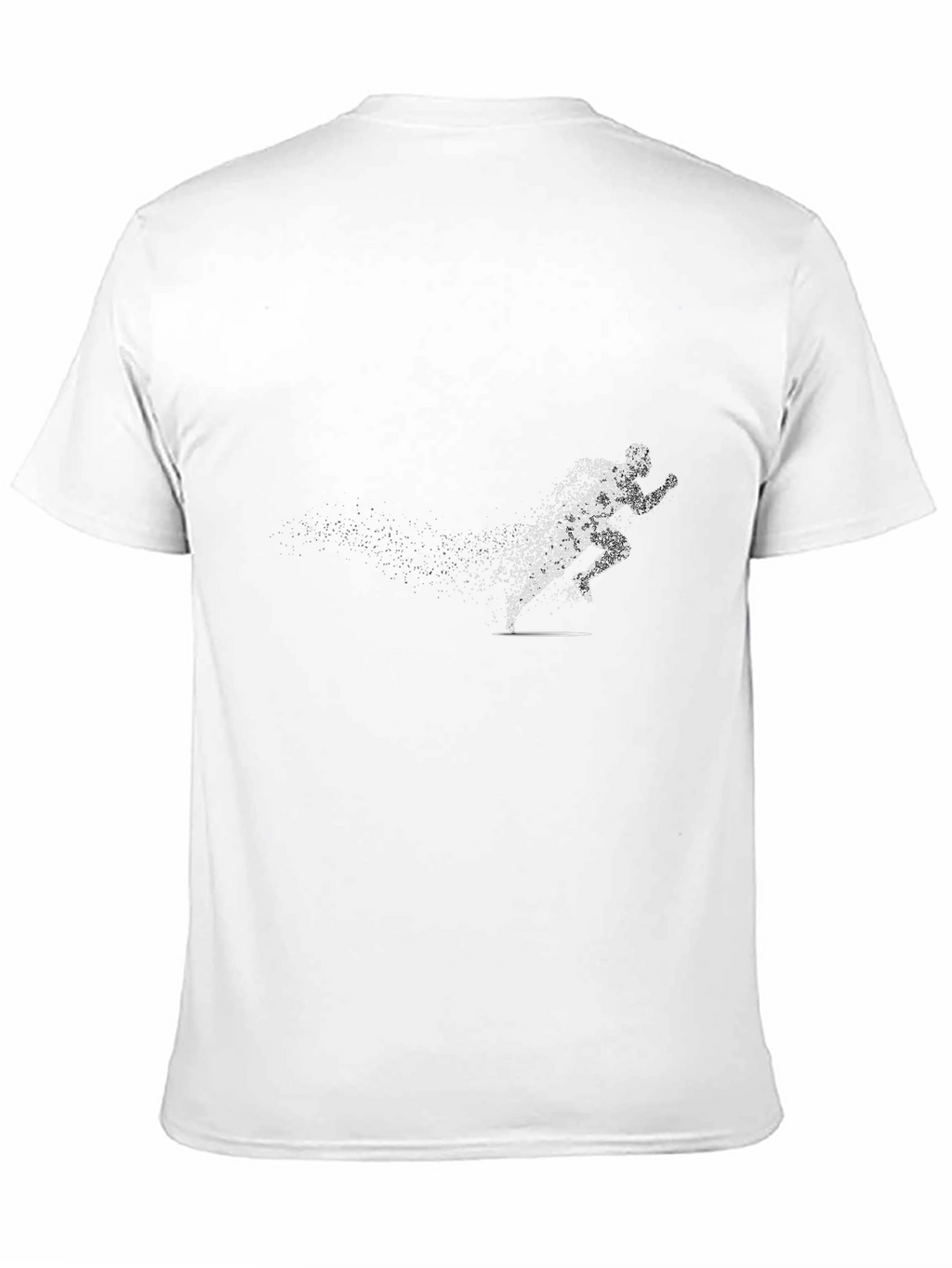 Black Running Man Graphic T-Shirt