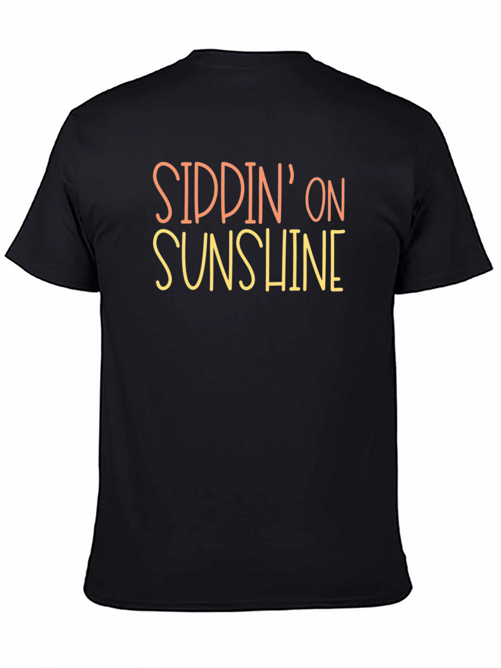 Siddin On Sunshine Graphic Tee - Black