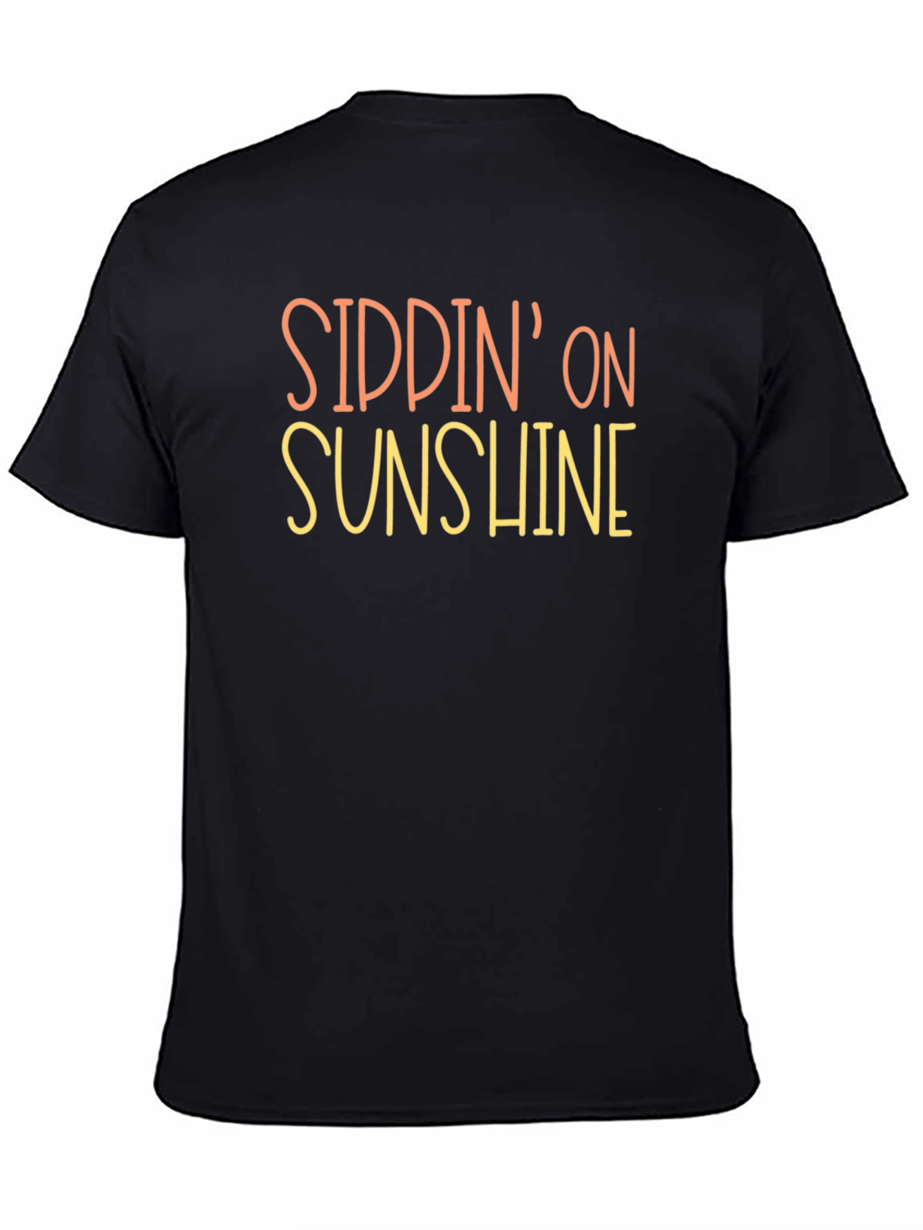 Siddin On Sunshine Graphic Tee - Black