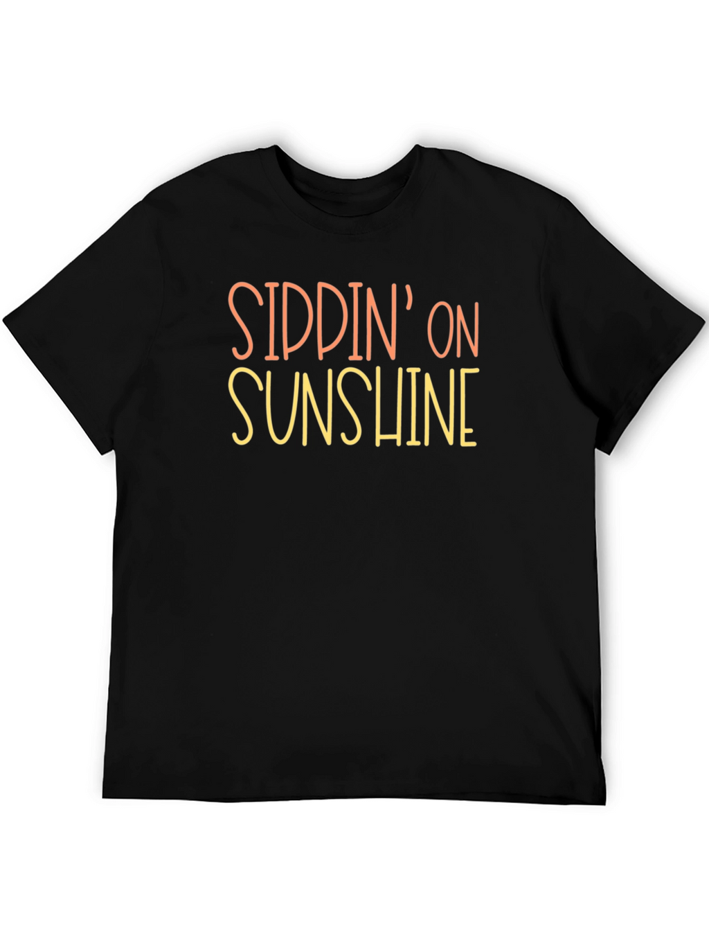 Siddin On Sunshine Graphic Tee - Black
