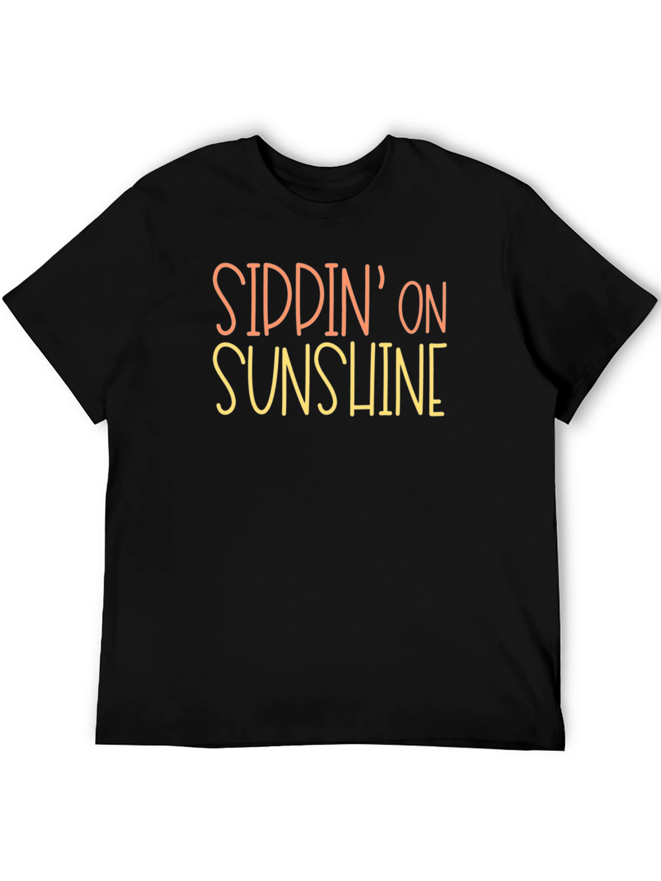 Siddin On Sunshine Graphic Tee - Black
