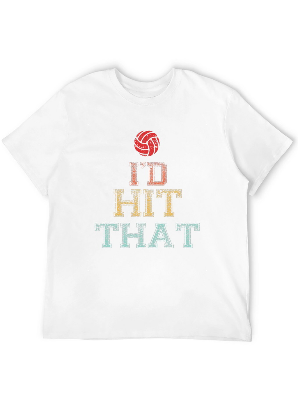 Id Hit That Volleyball Graphic Tee