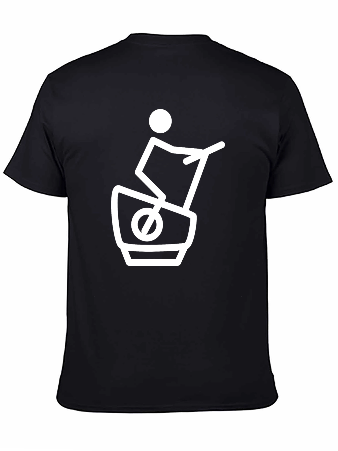 Unique Graphic Tee - Silly Treadmill Design