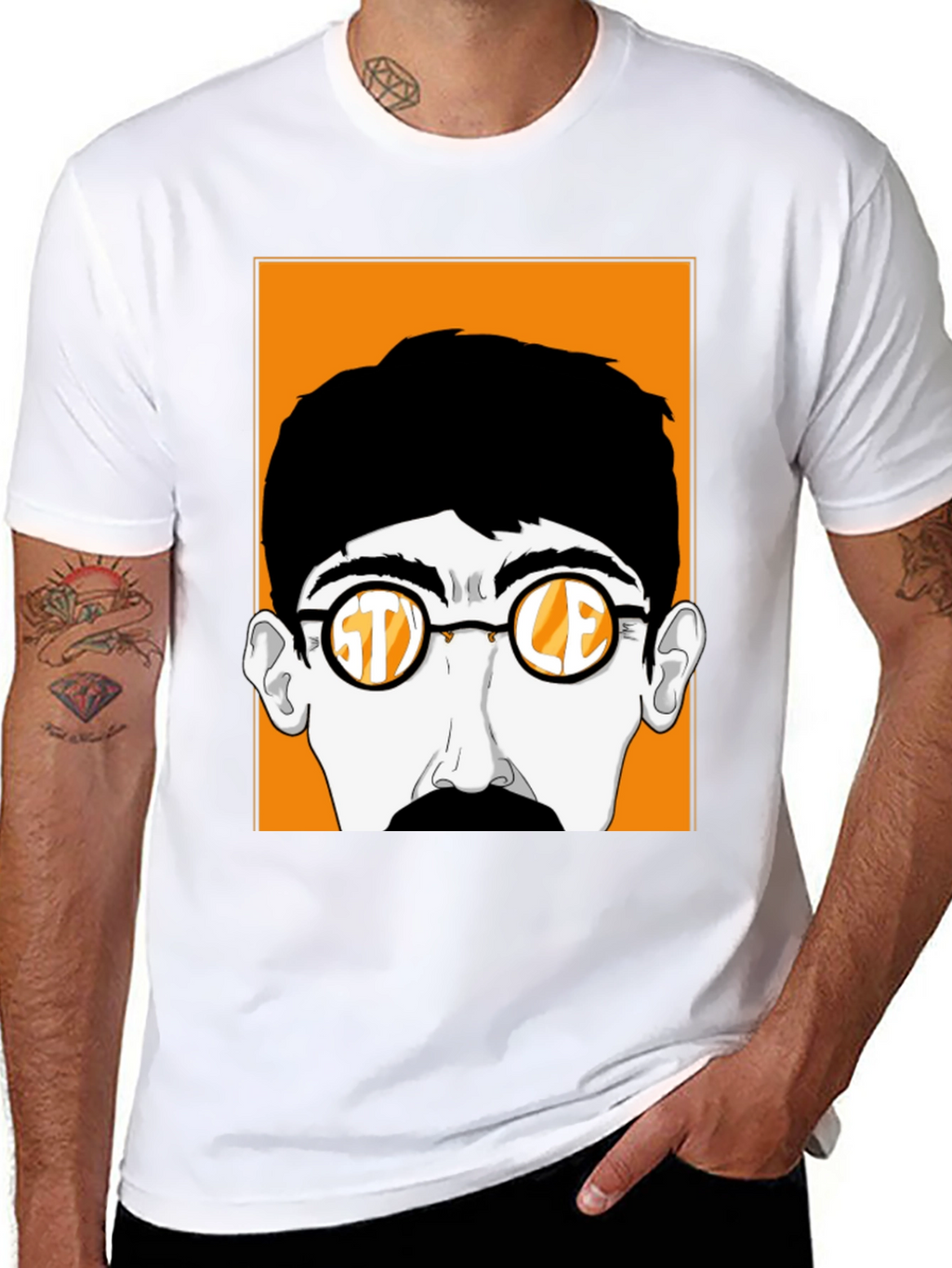 Retro Illustration T-Shirt