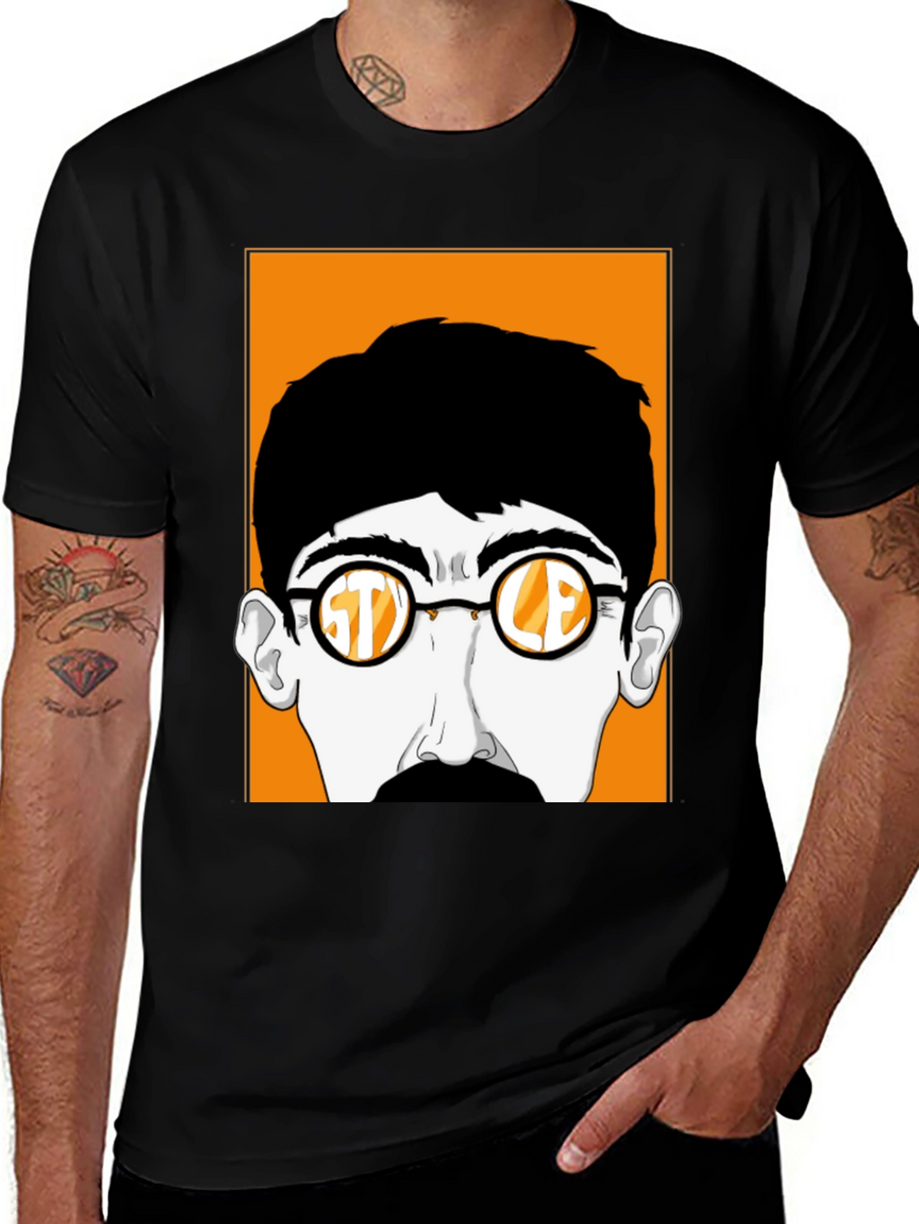 Retro Illustration T-Shirt