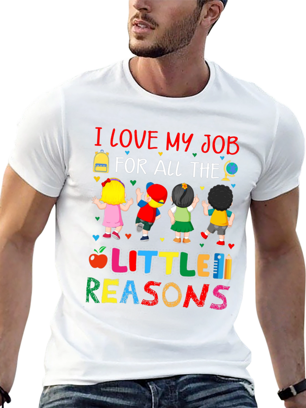 I Love My Job T-Shirt Teacher Gift