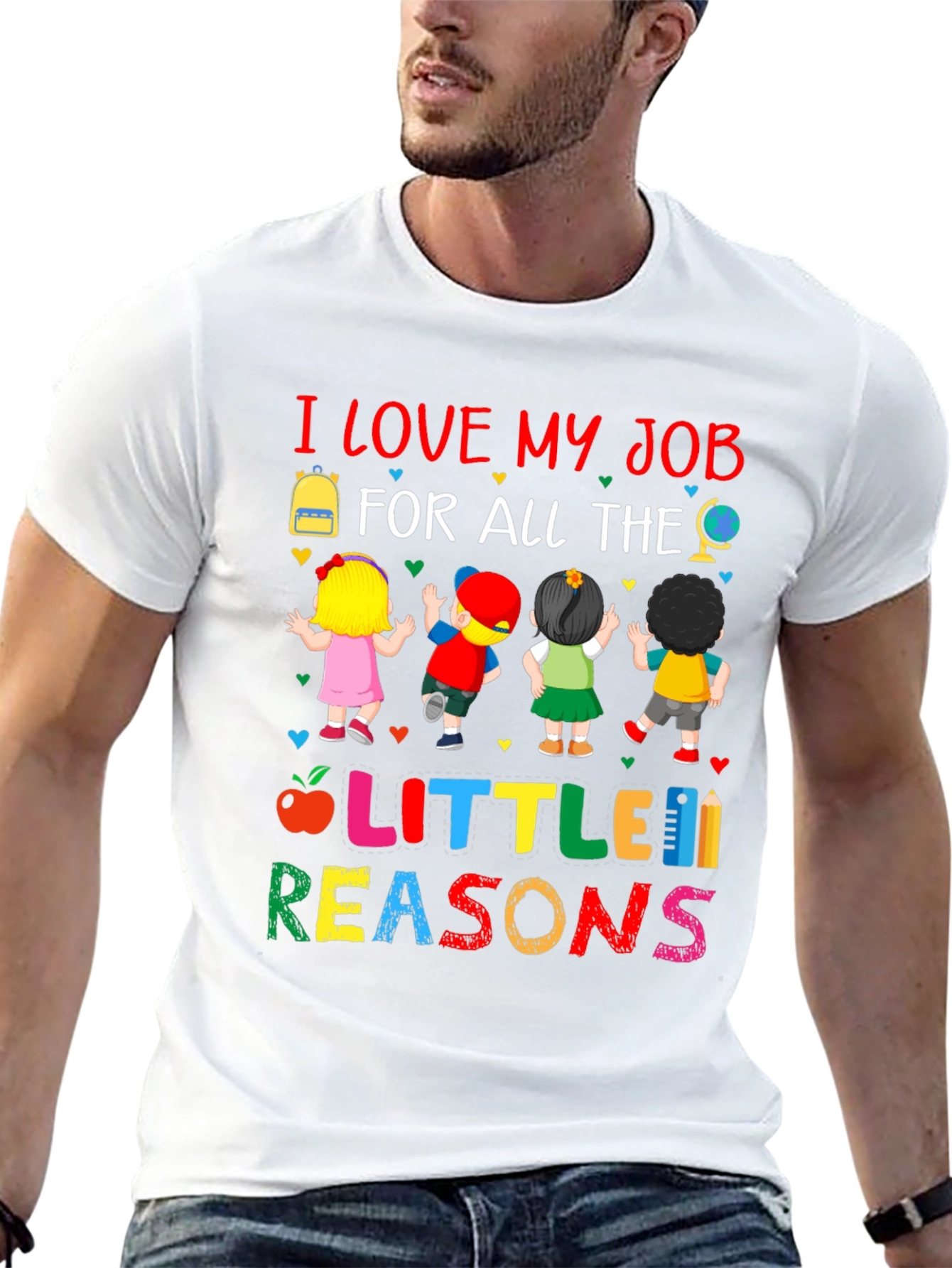 I Love My Job T-Shirt Teacher Gift