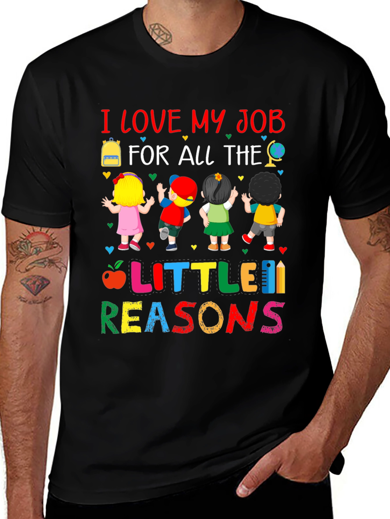 I Love My Job T-Shirt Teacher Gift