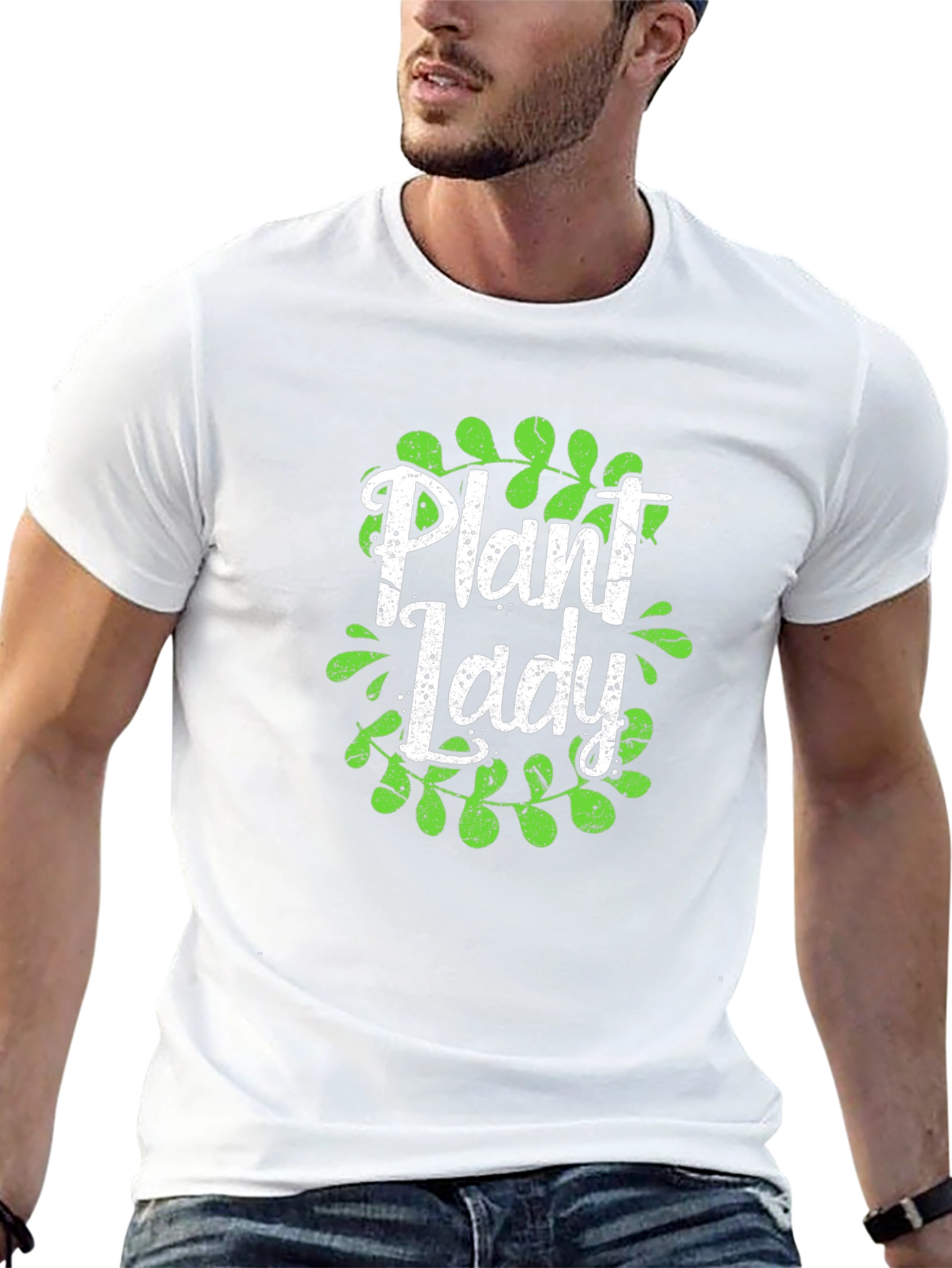 Plant Lady Graphic Tee - Stylish Gardening Shirt