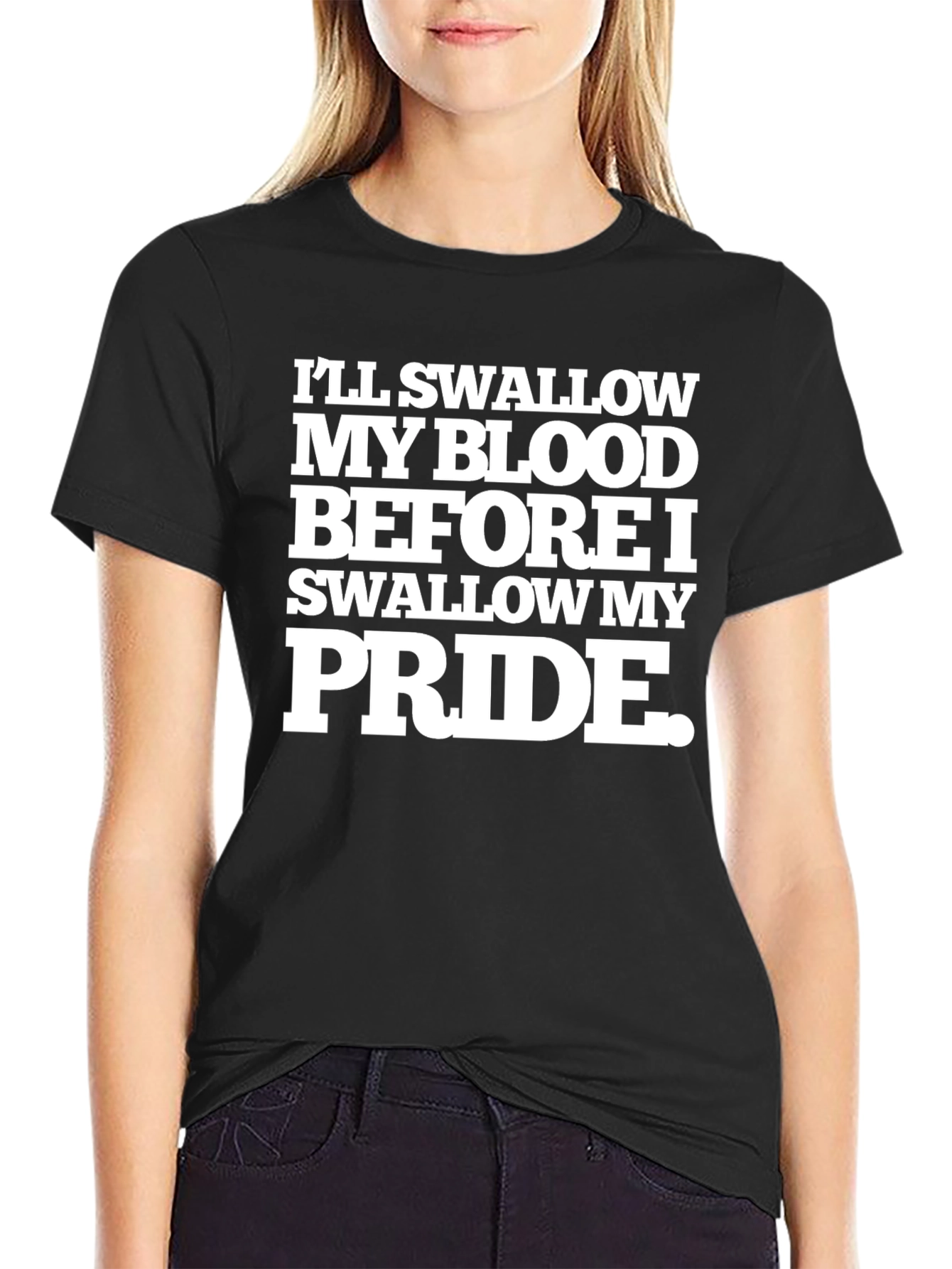Swallow Blood Pride Statement T-Shirt