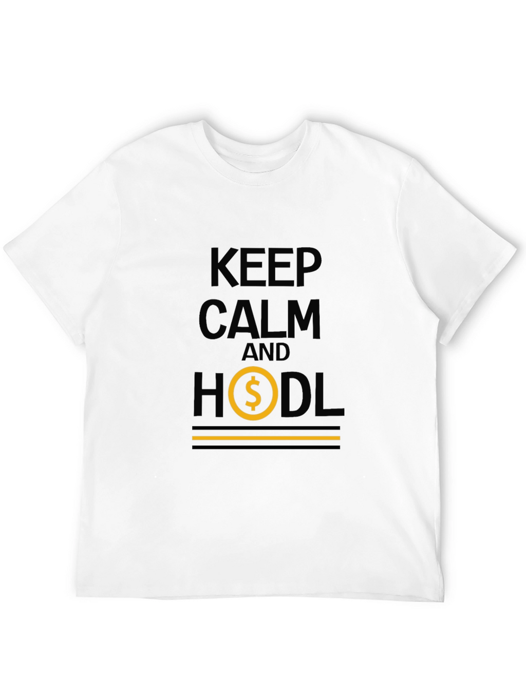 Keep Calm and HODL Crypto T-Shirt