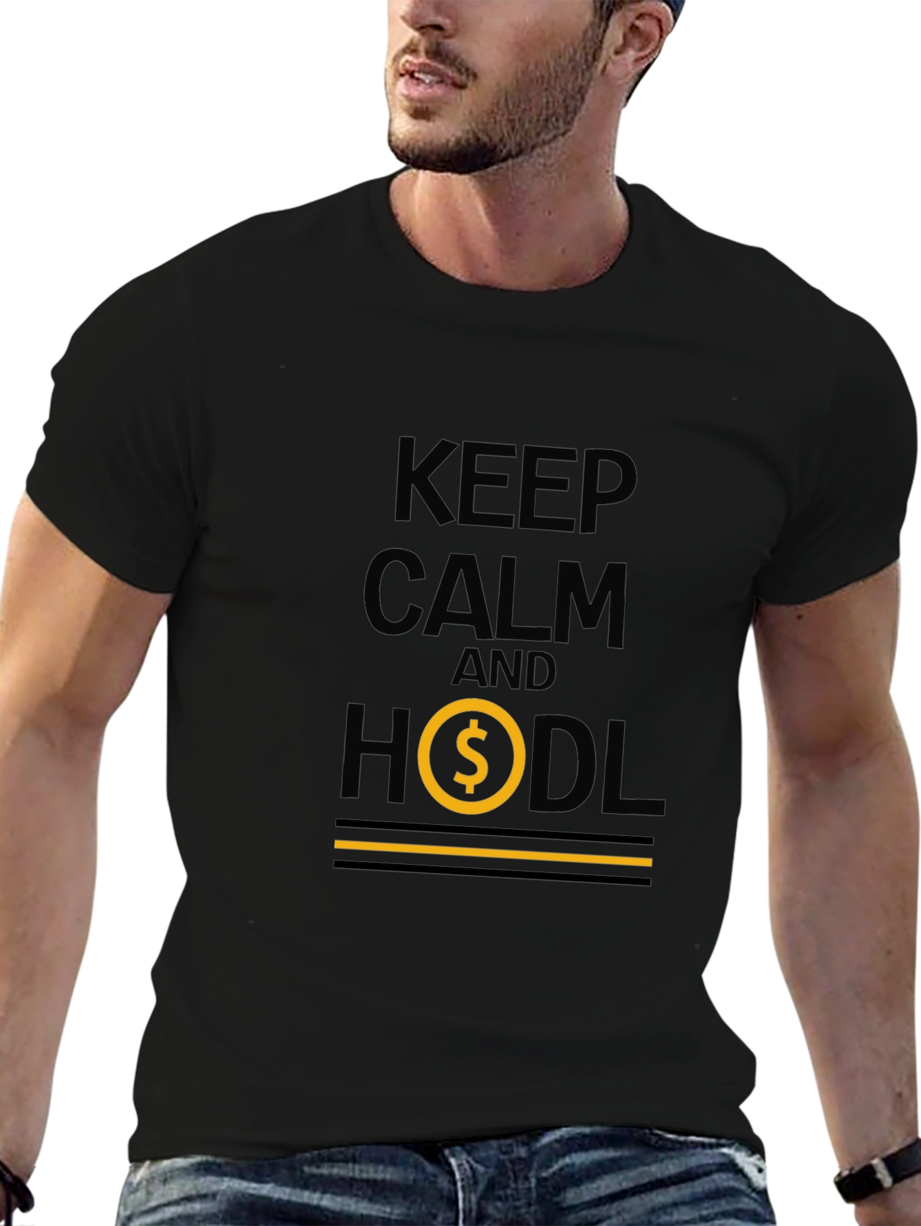 Keep Calm and HODL Crypto T-Shirt