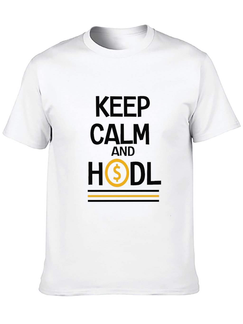 Keep Calm and HODL Crypto T-Shirt