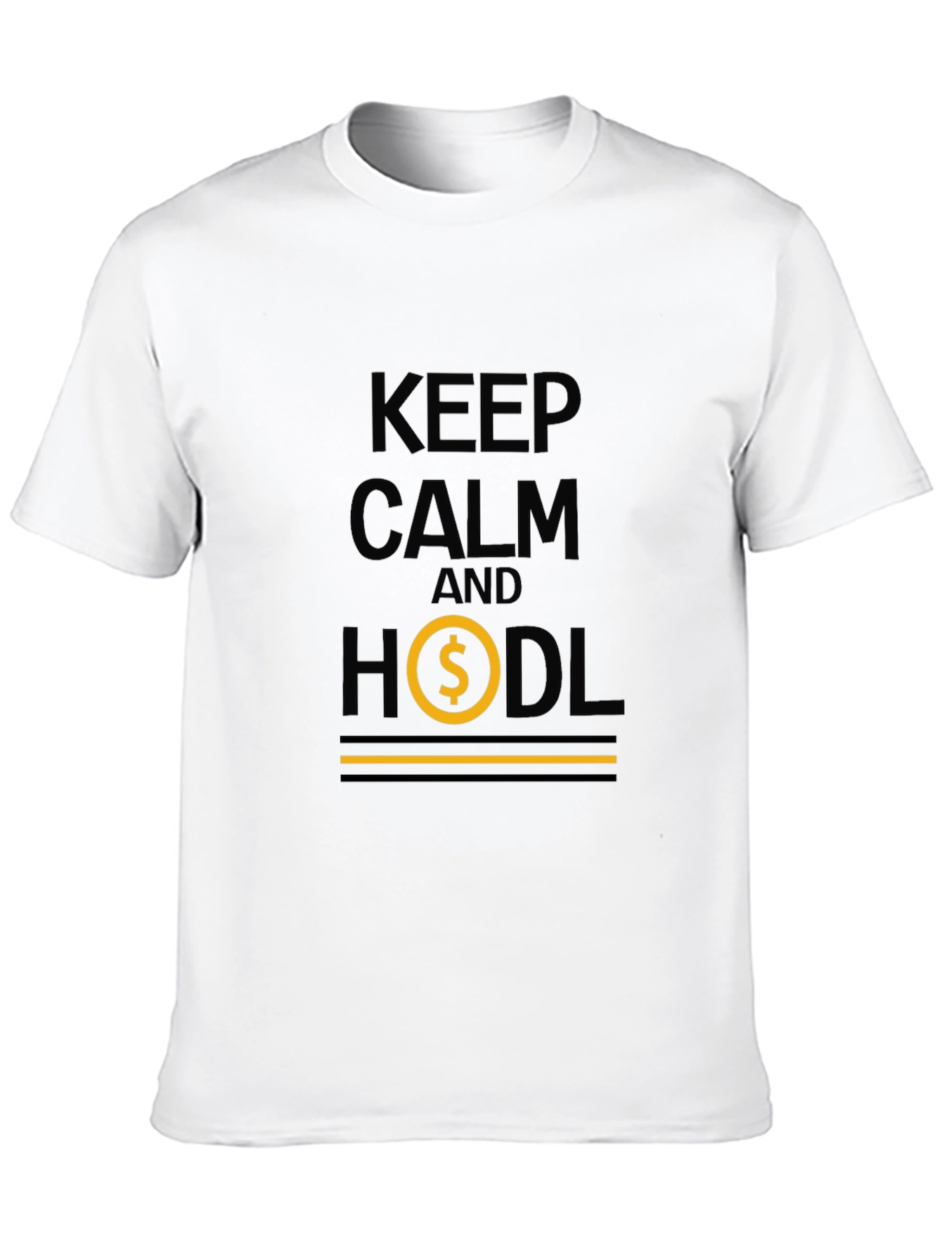 Keep Calm and HODL Crypto T-Shirt