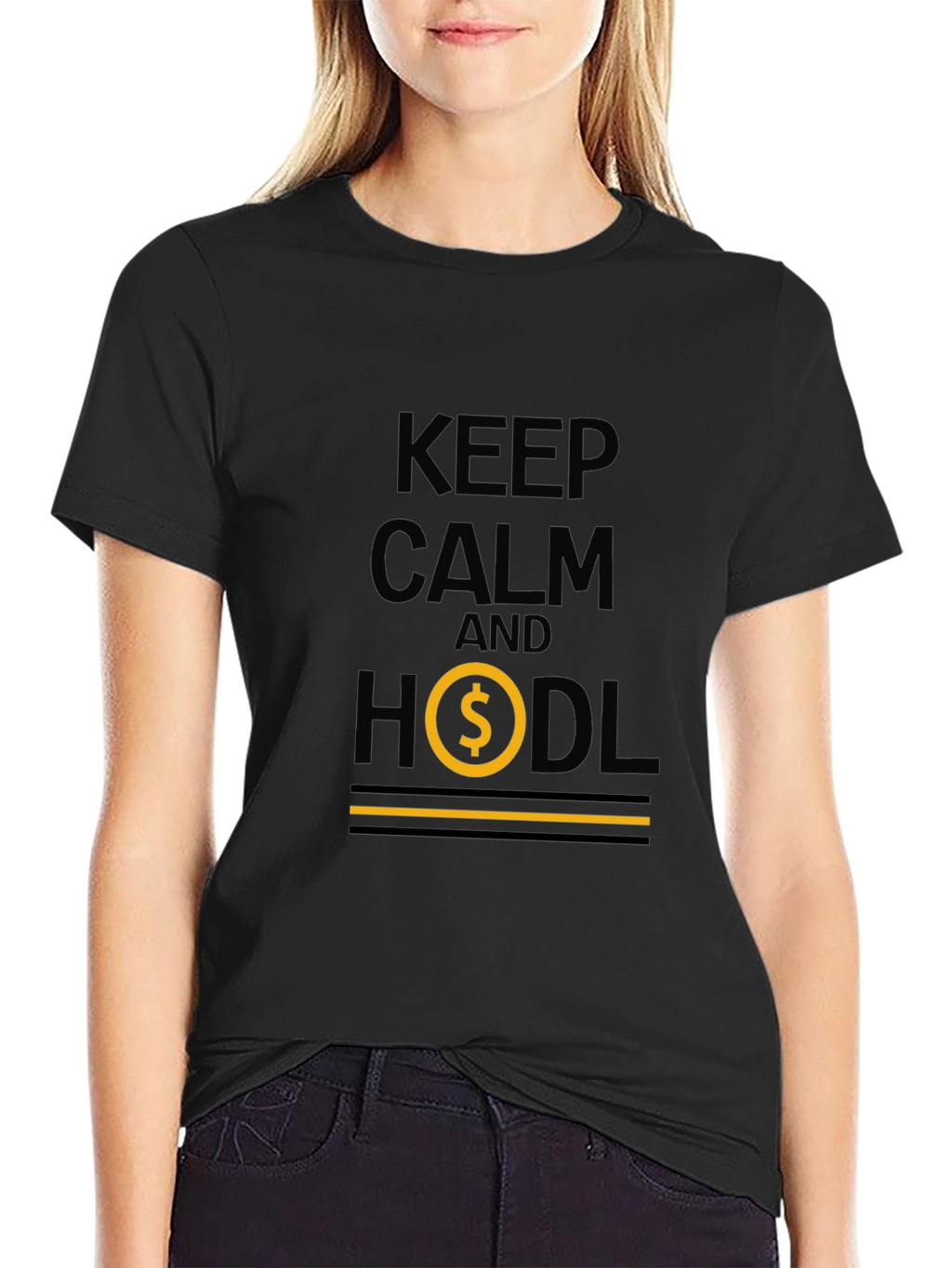 Keep Calm and HODL Crypto T-Shirt