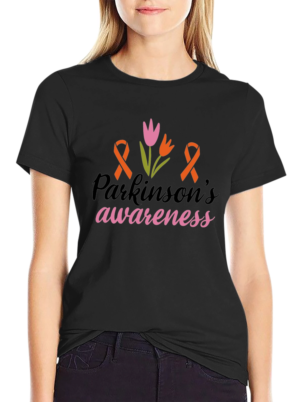 Parkinsons Awareness Ribbon T-Shirt