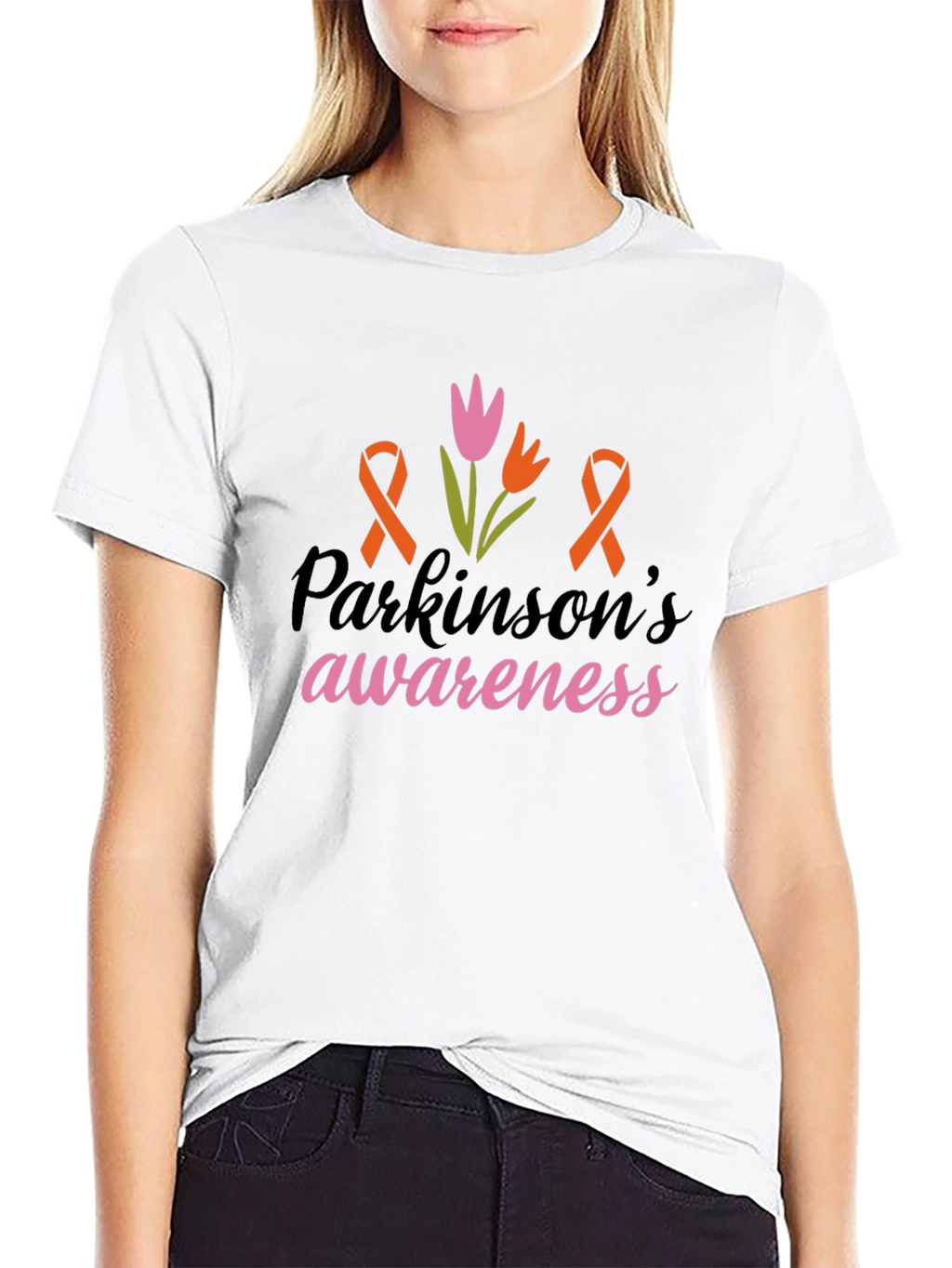 Parkinsons Awareness Ribbon T-Shirt