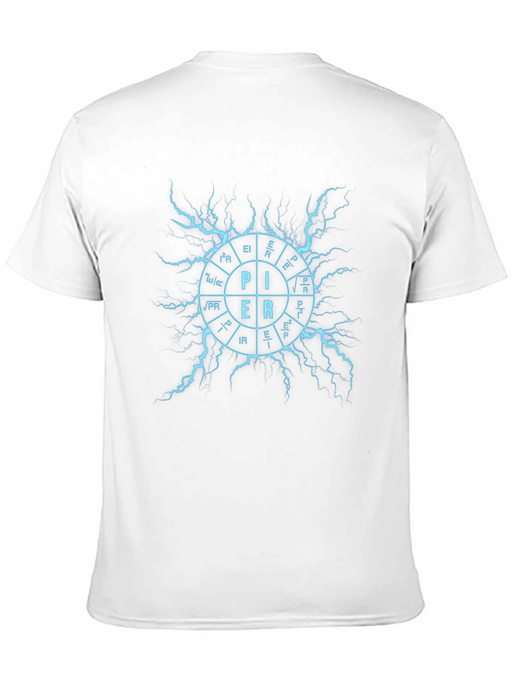 Electrician PIER T-Shirt - Math & Science Design