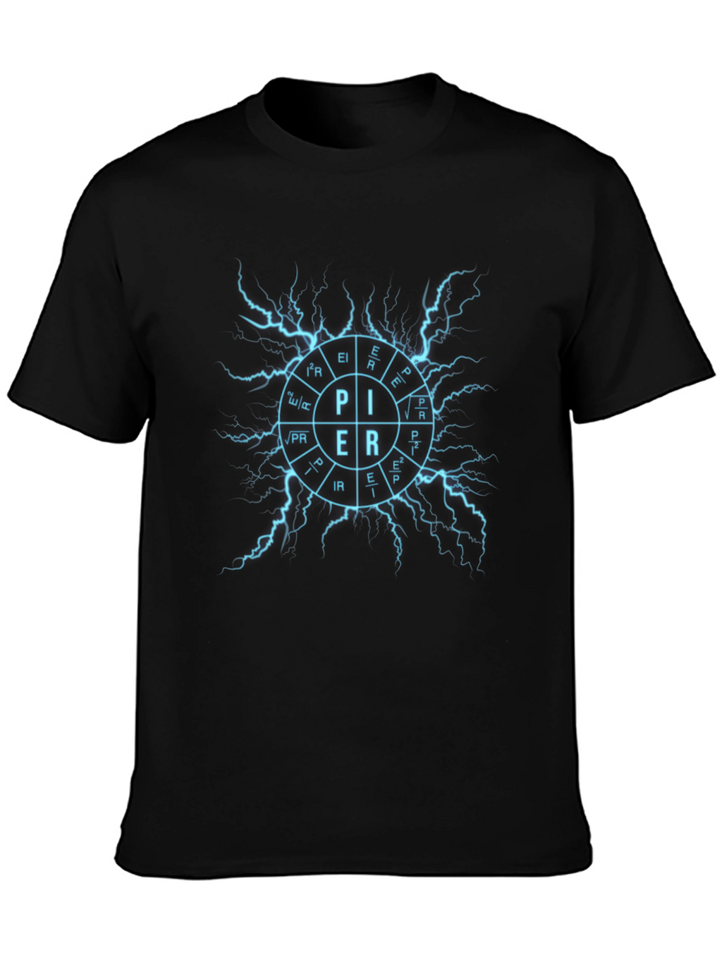 Electrician PIER T-Shirt - Math & Science Design