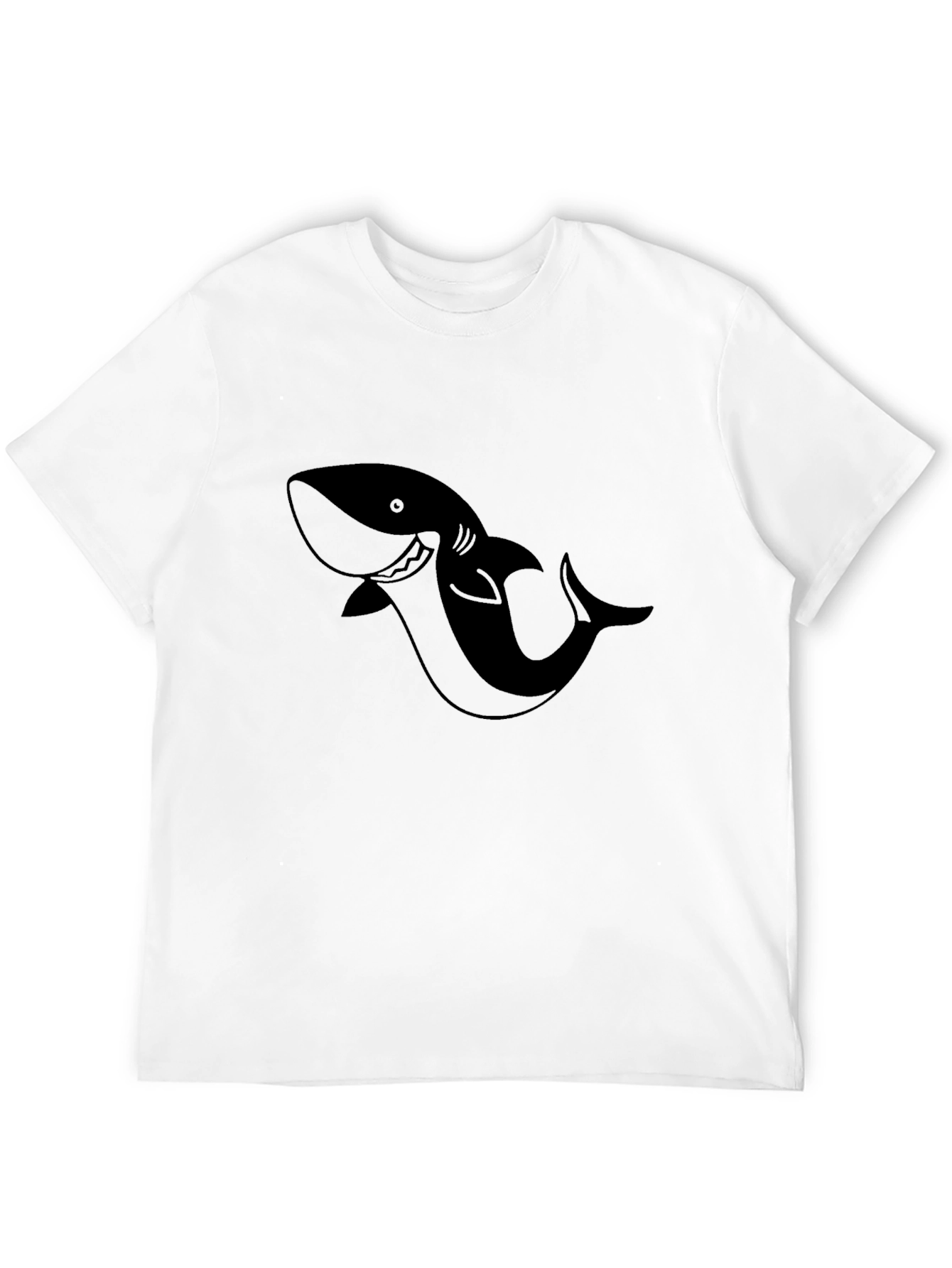 Black Shark Graphic Tee - Menswear