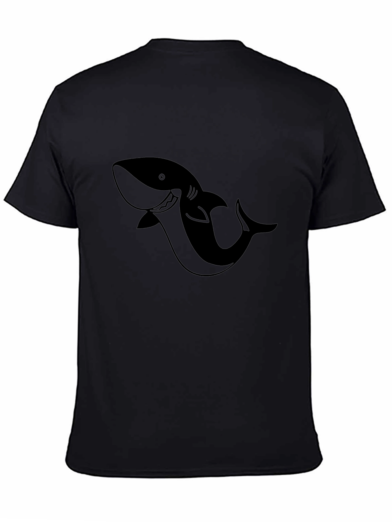 Black Shark Graphic Tee - Menswear