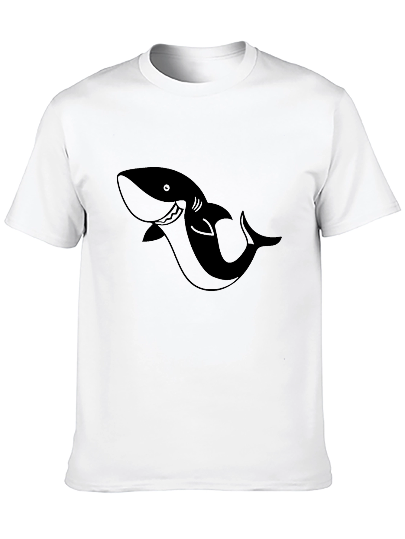 Black Shark Graphic Tee - Menswear
