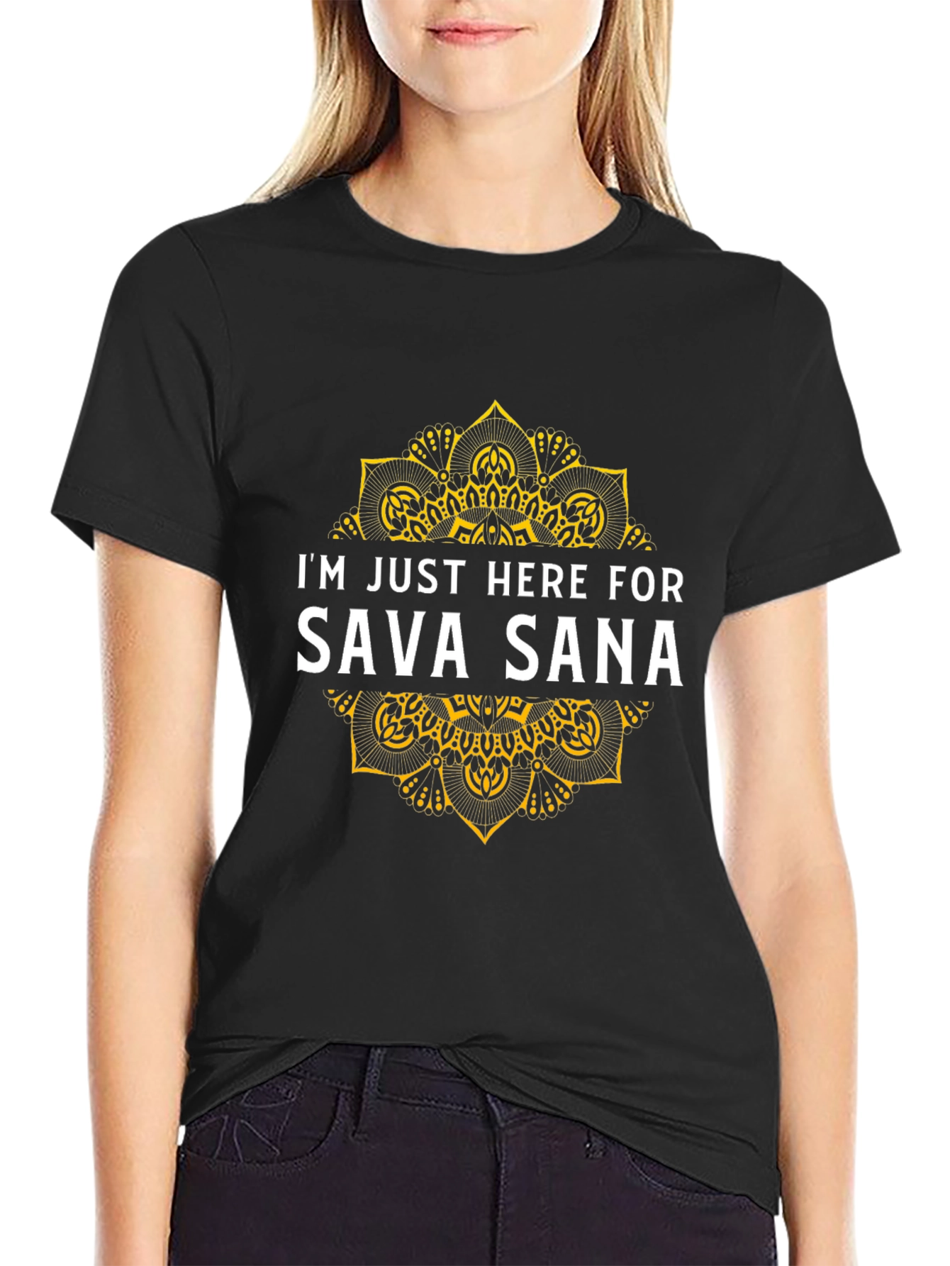 Yoga Savasana T-Shirt - Meditation Graphic Tee