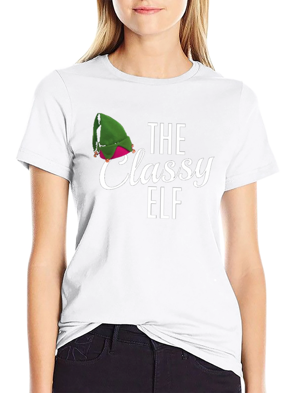 The Classy Elf Black T-Shirt