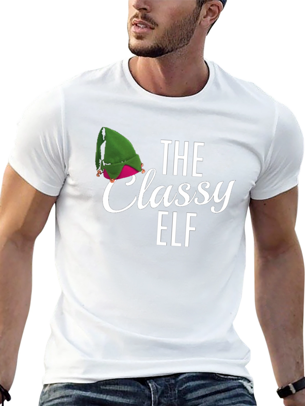 The Classy Elf Black T-Shirt