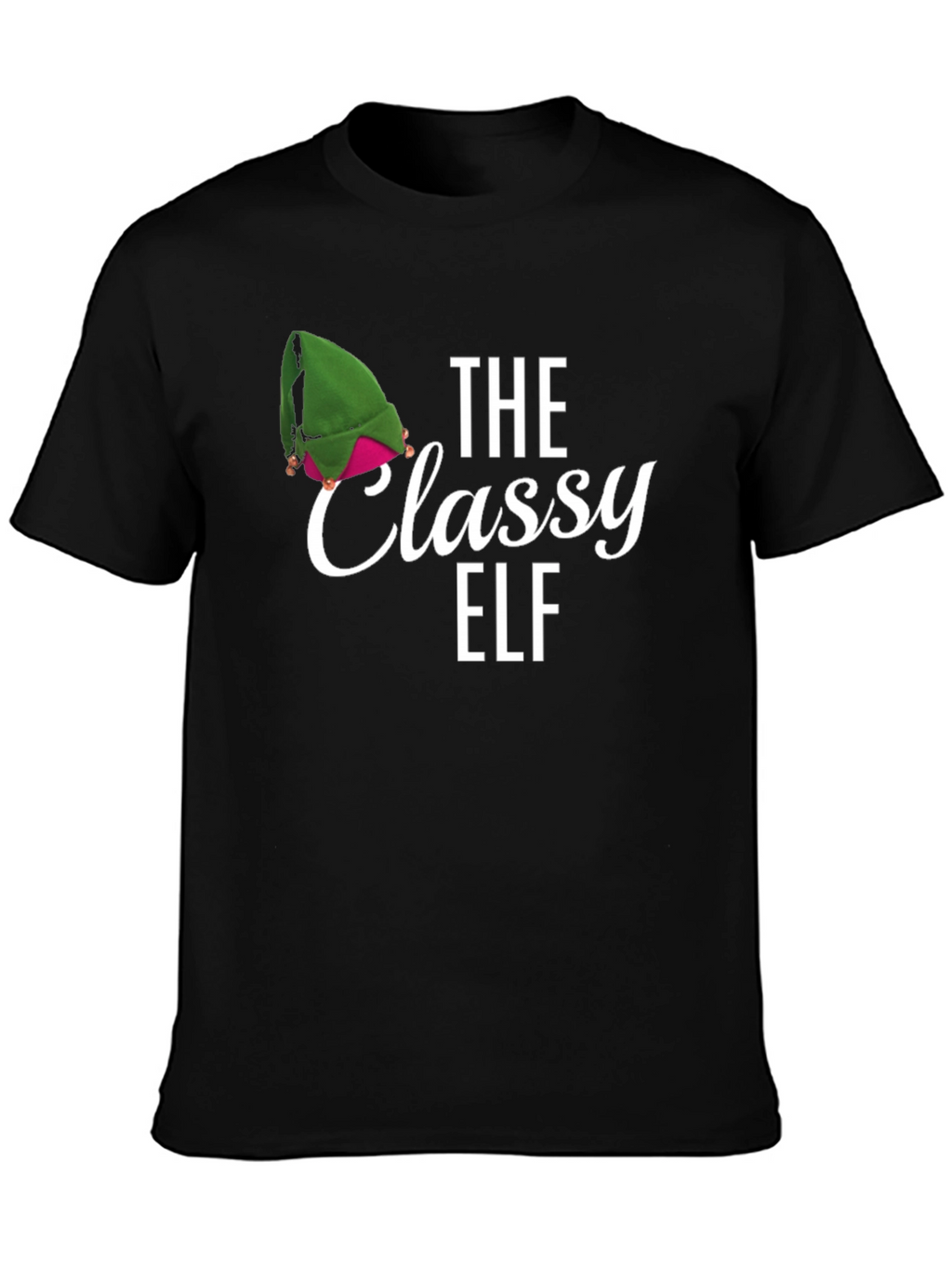 The Classy Elf Black T-Shirt