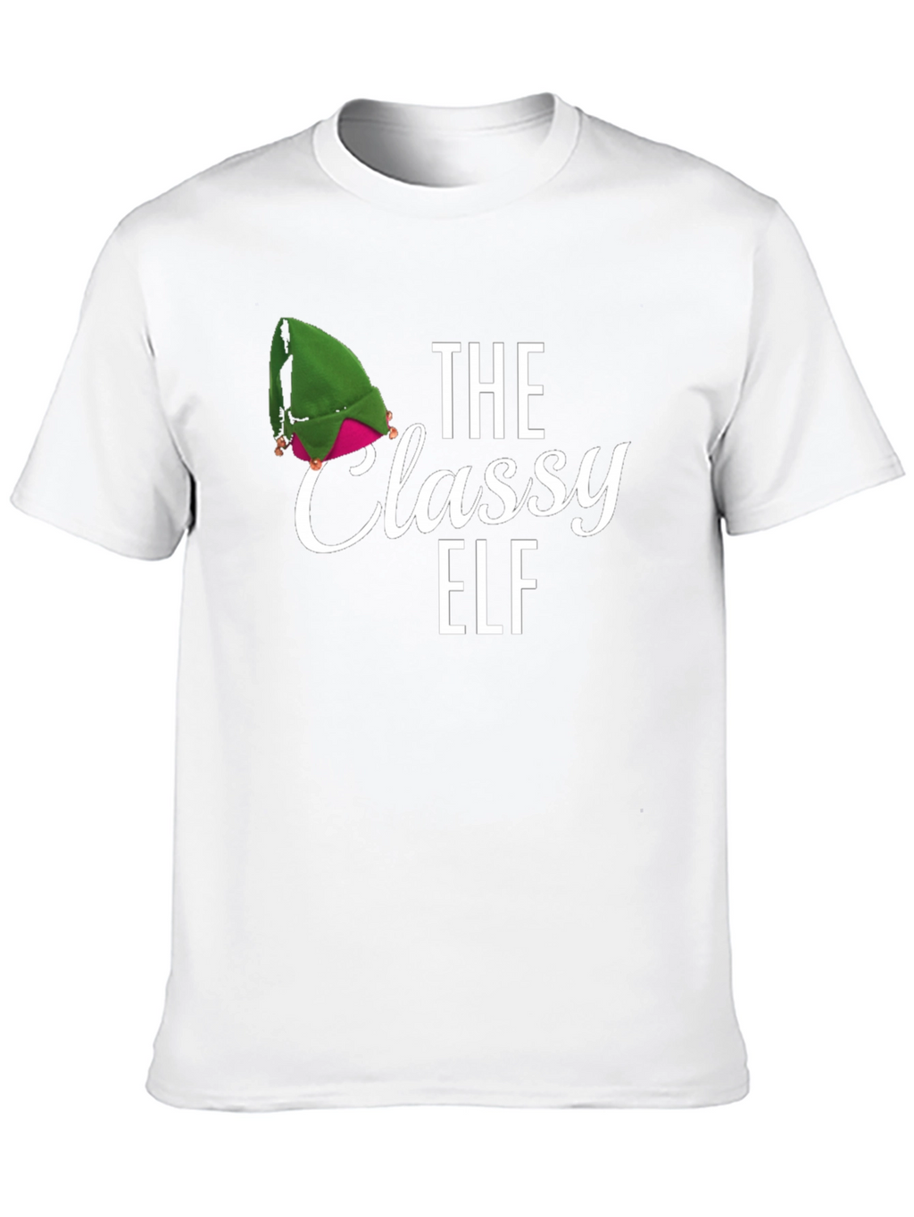 The Classy Elf Black T-Shirt