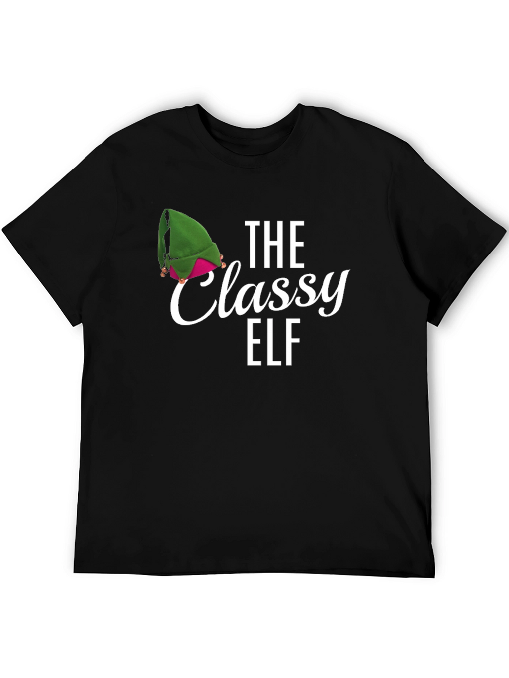 The Classy Elf Black T-Shirt