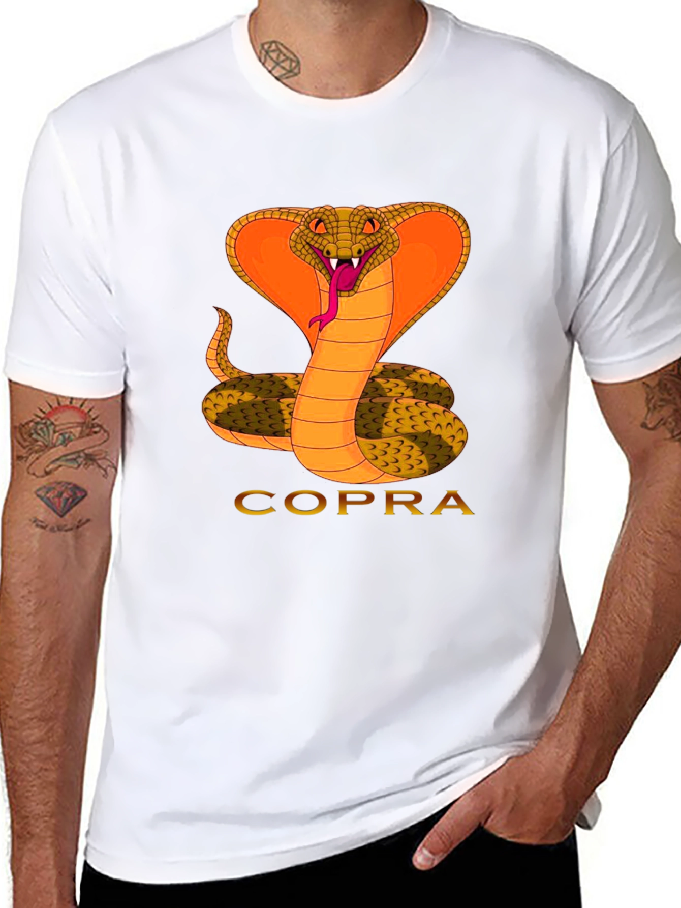 Cobra Graphic Tee - Mens Black T-Shirt