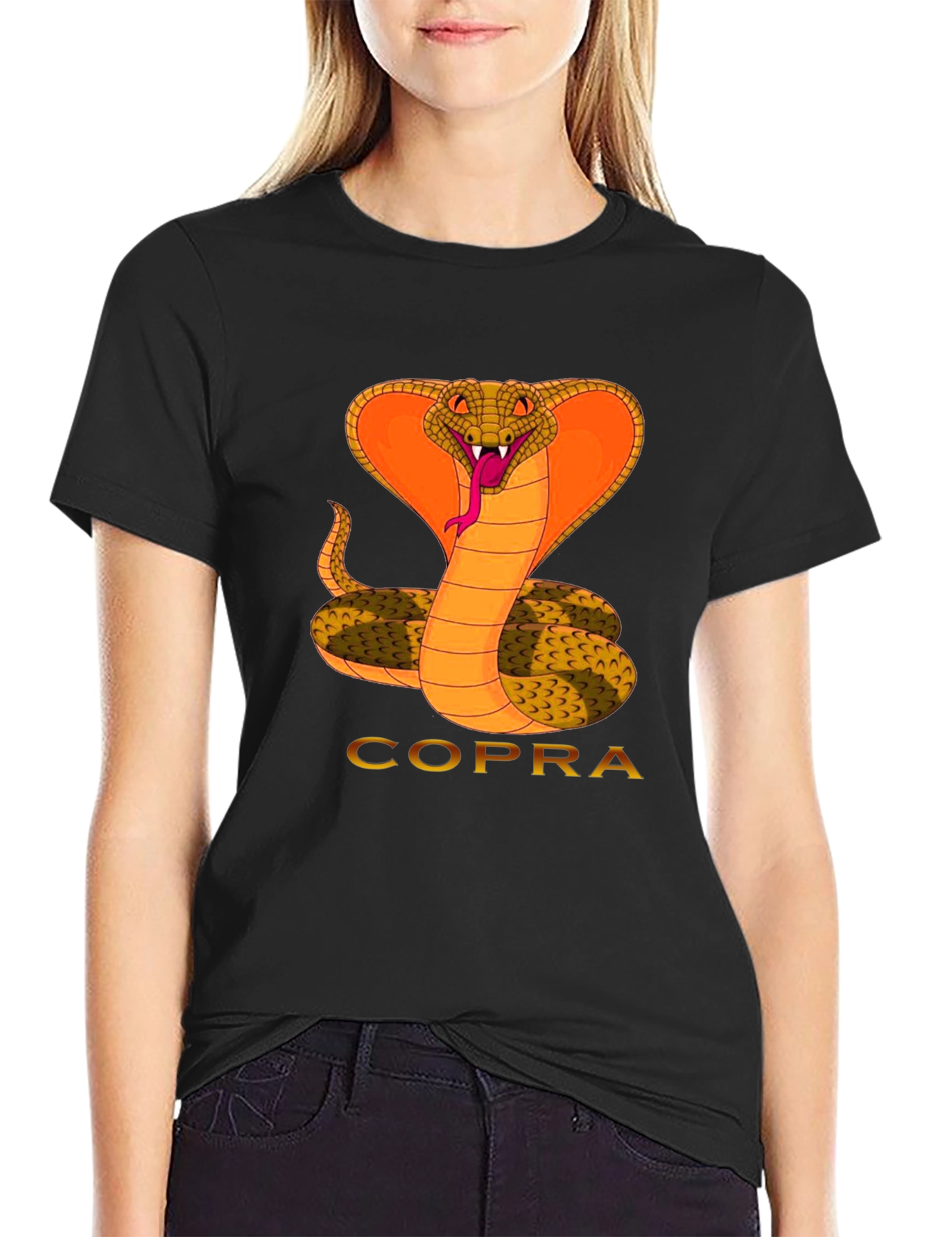 Cobra Graphic Tee - Mens Black T-Shirt